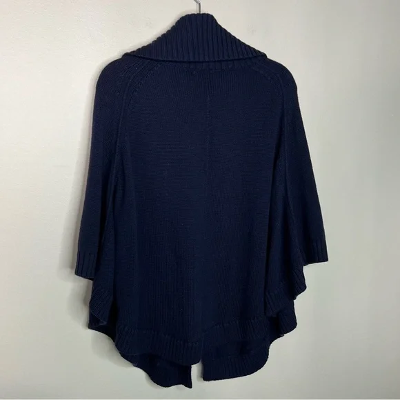 Julie Brown NYC Blue Cape Sweater - Picture 6 of 14